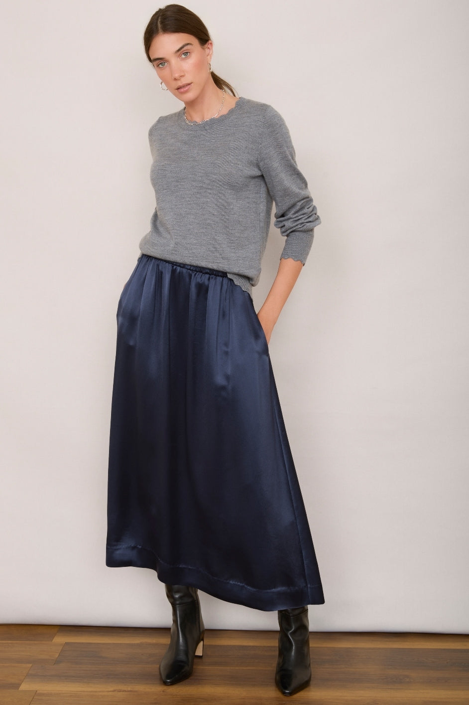 Rudi Skirt - Midnight