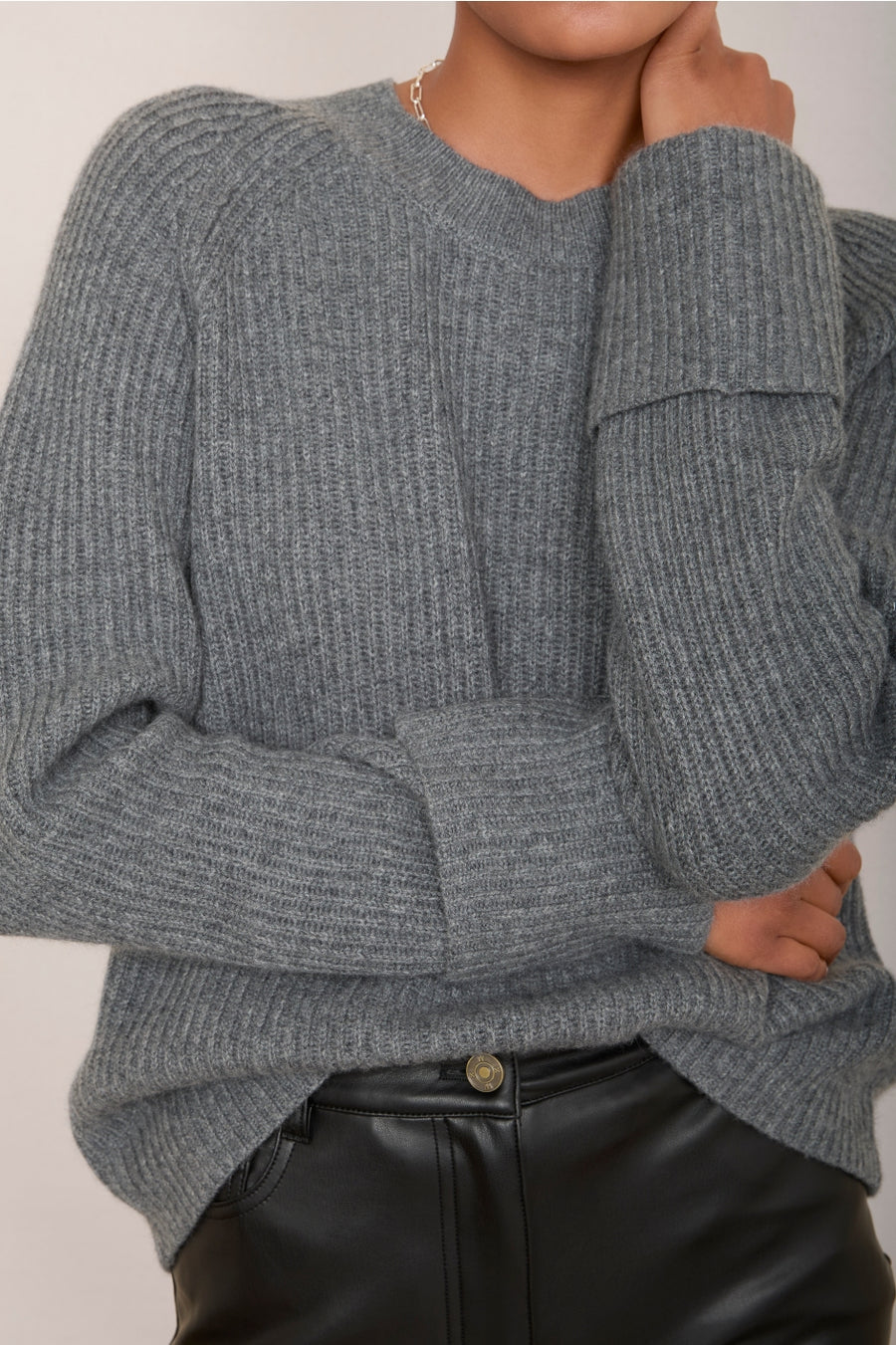 Ruth Jumper - Charcoal Marl