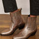 Sandie Western Boot - Bronze Metallic