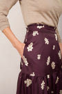 Sasha Skirt - Deep Plum