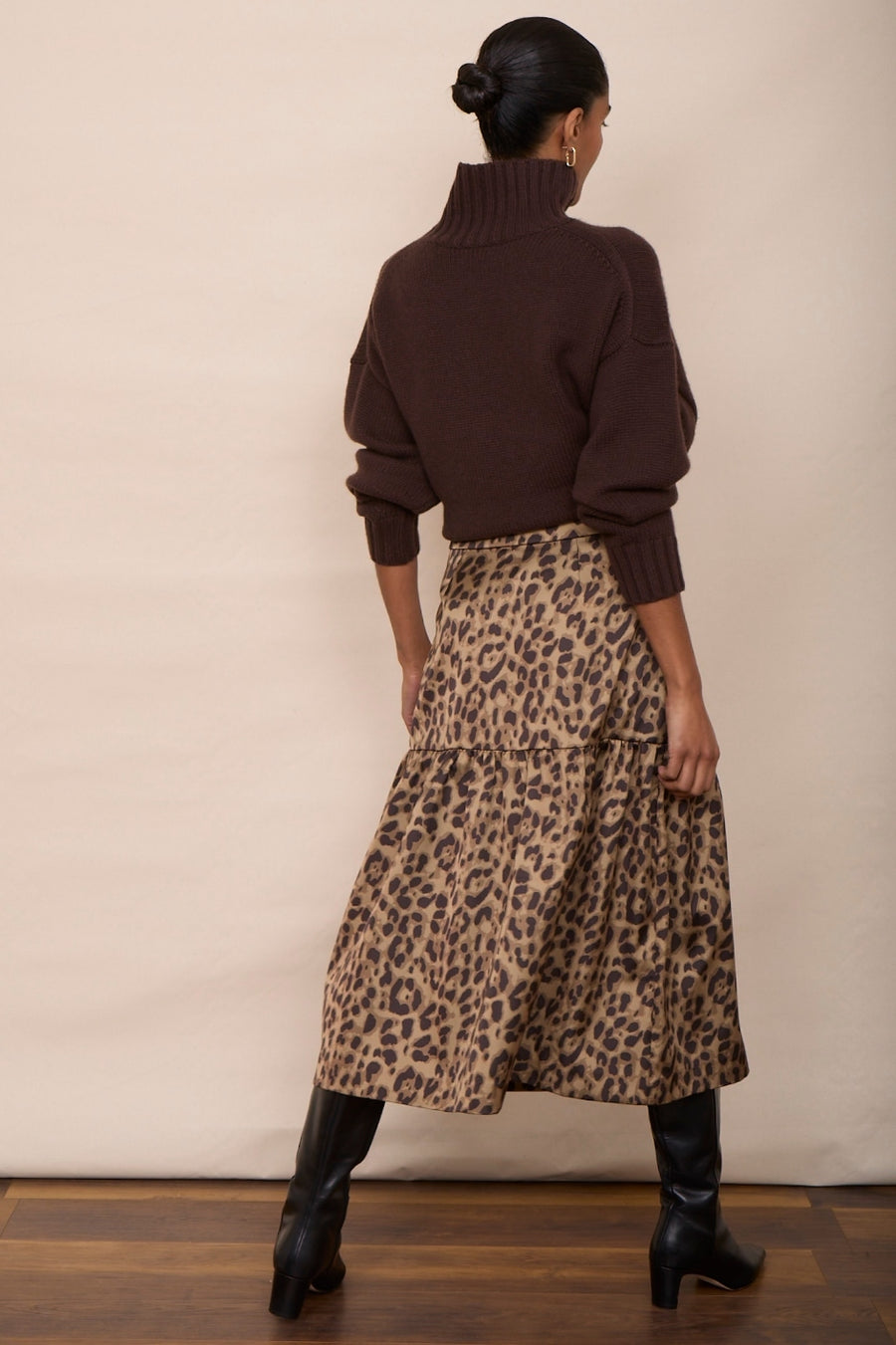 Saskia Skirt - Leopard