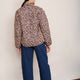 Shannon Reversible Borg Jacket - Leopard/Taupe