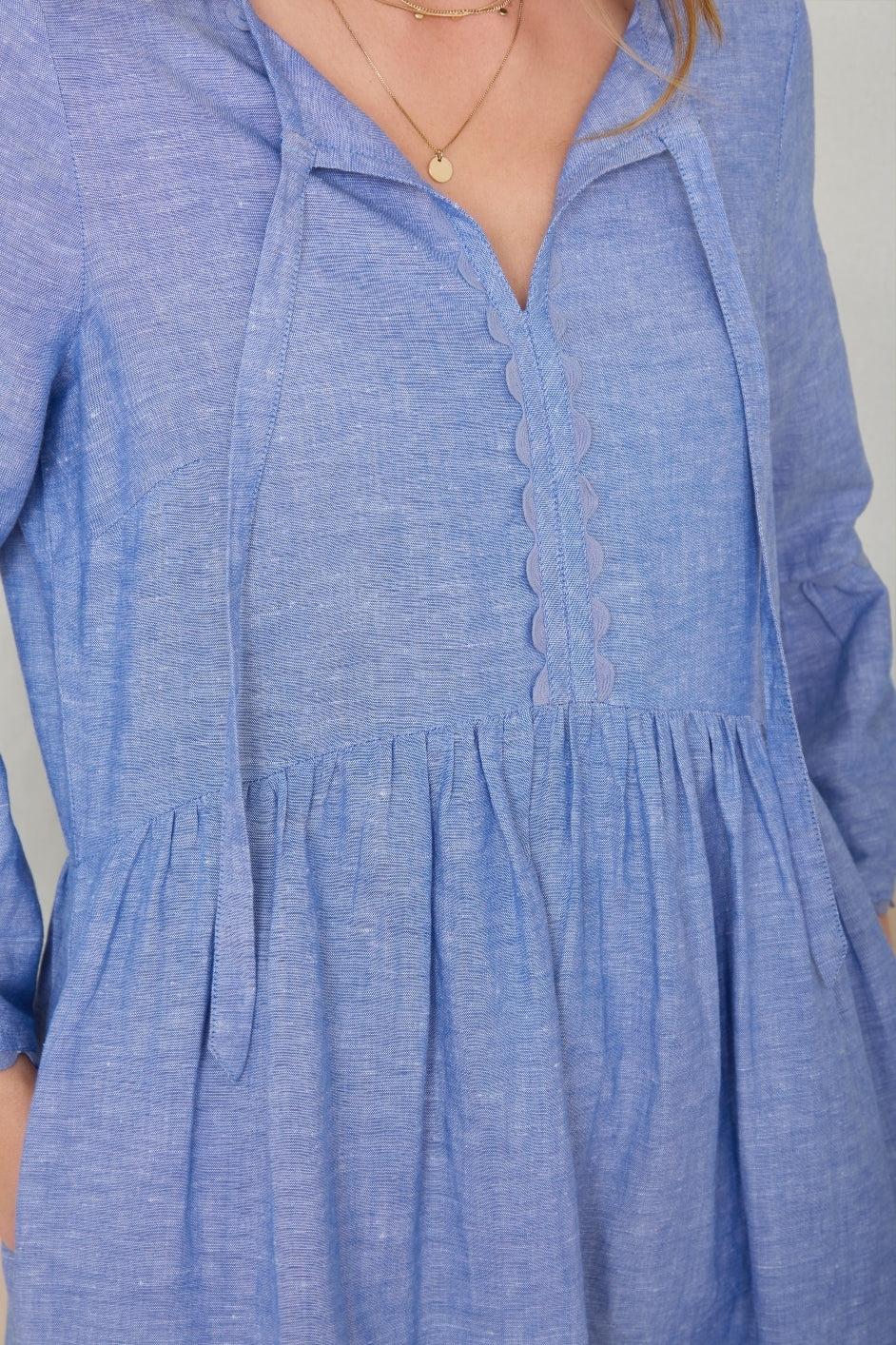 Shiloh Dress - Chambray