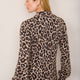 Sierra Tie Neck Jumper - Leopard