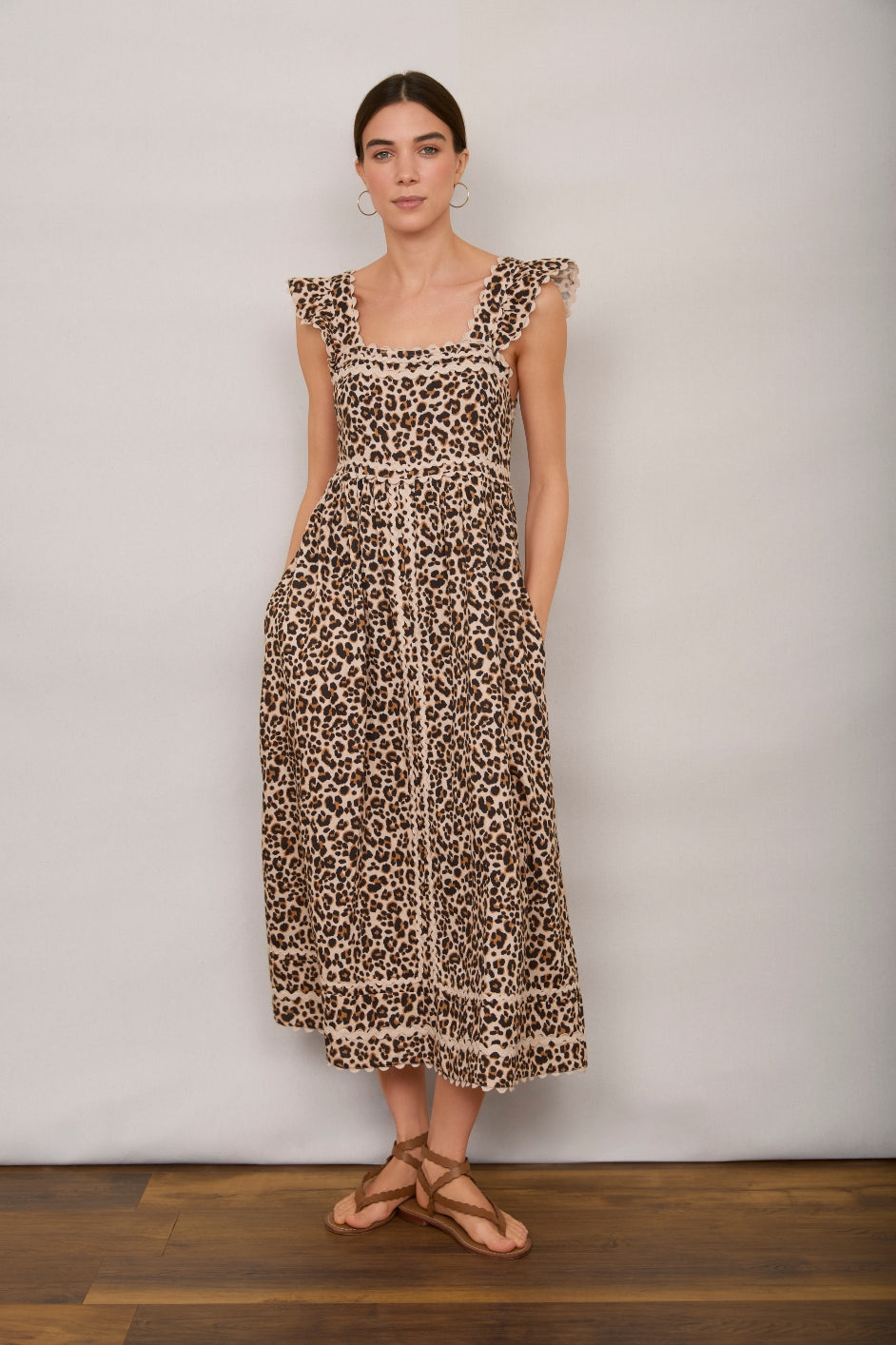 Sophia Dress - Leopard