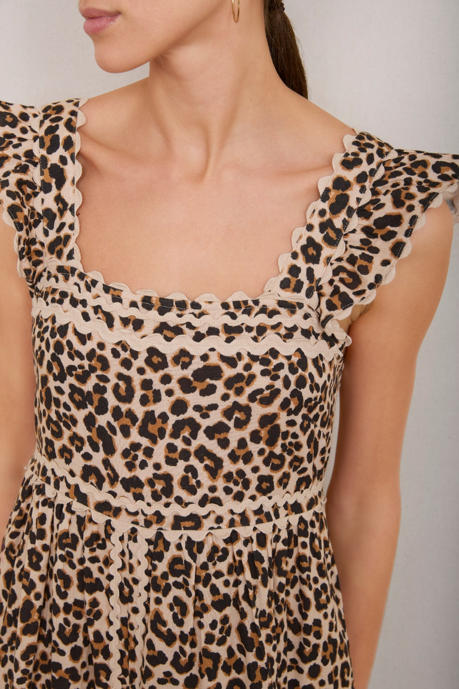 Sophia Dress - Leopard