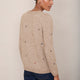 Sophia Jumper - Taupe Embroidered