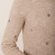 Sophia Jumper - Taupe Embroidered