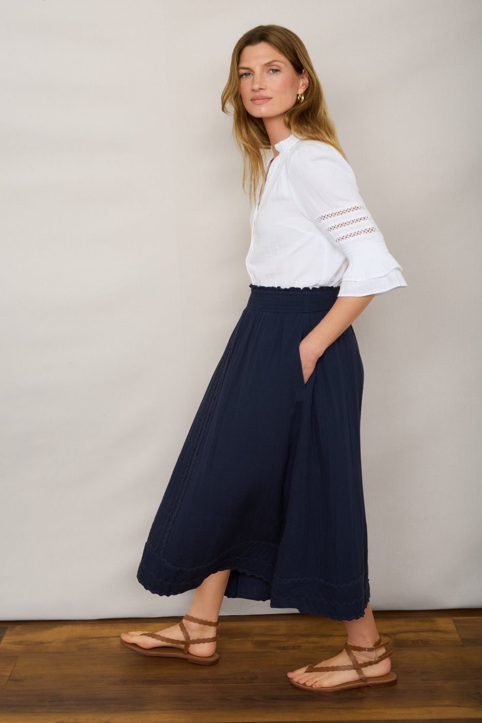 Sophia Skirt - Midnight