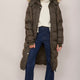 Suzy Puffer Coat - Olive Green