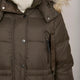 Suzy Puffer Coat - Olive Green