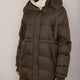 Suzy Puffer Coat - Olive Green