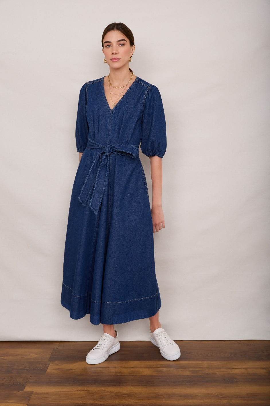 Tamsin Dress - Denim