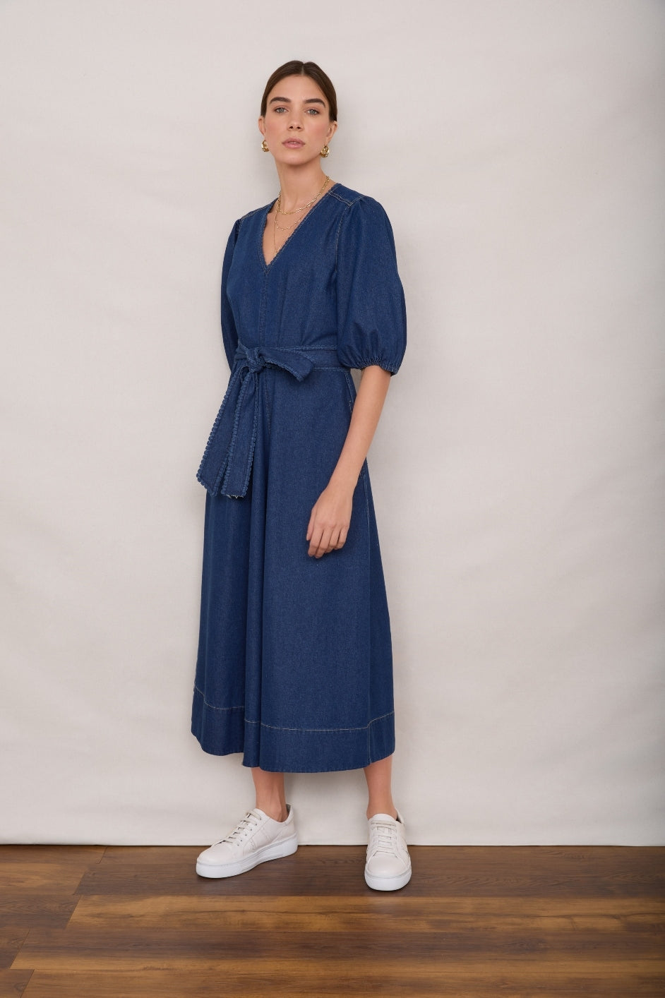 Tamsin Dress - Denim