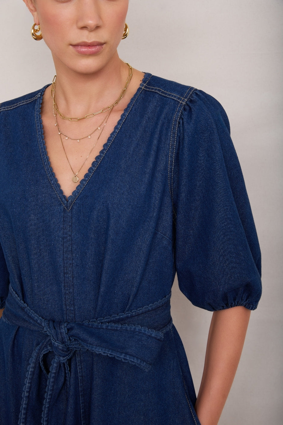 Tamsin Dress - Denim