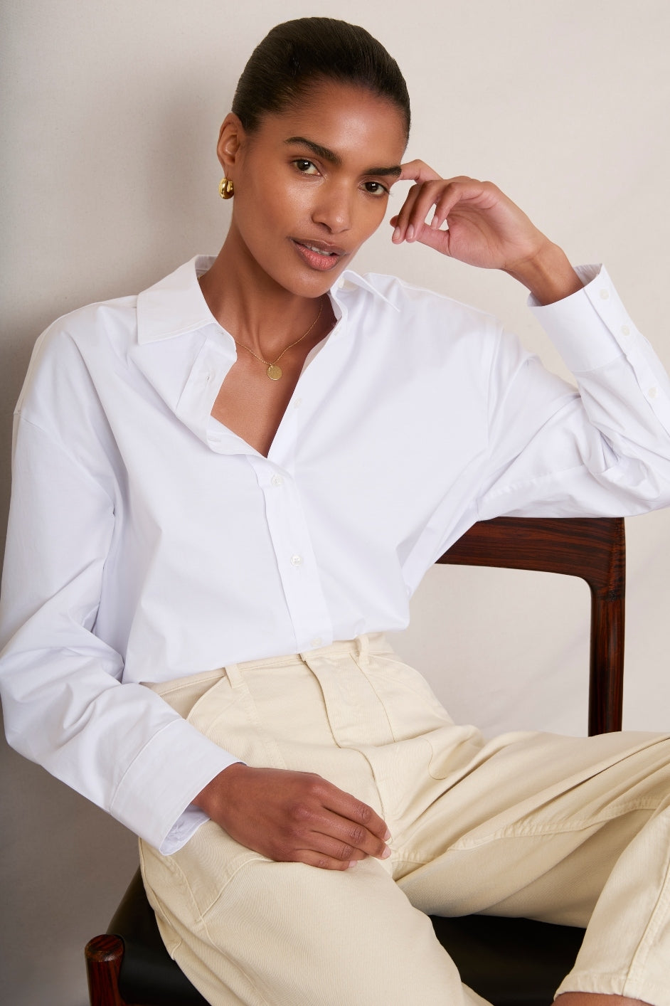 Thomasina Shirt - White