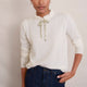 Tilda Tie Detail Jumper - Ivory