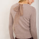 DB X Wyse Bow Back Jumper - Taupe