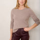 DB X Wyse Bow Back Jumper - Taupe