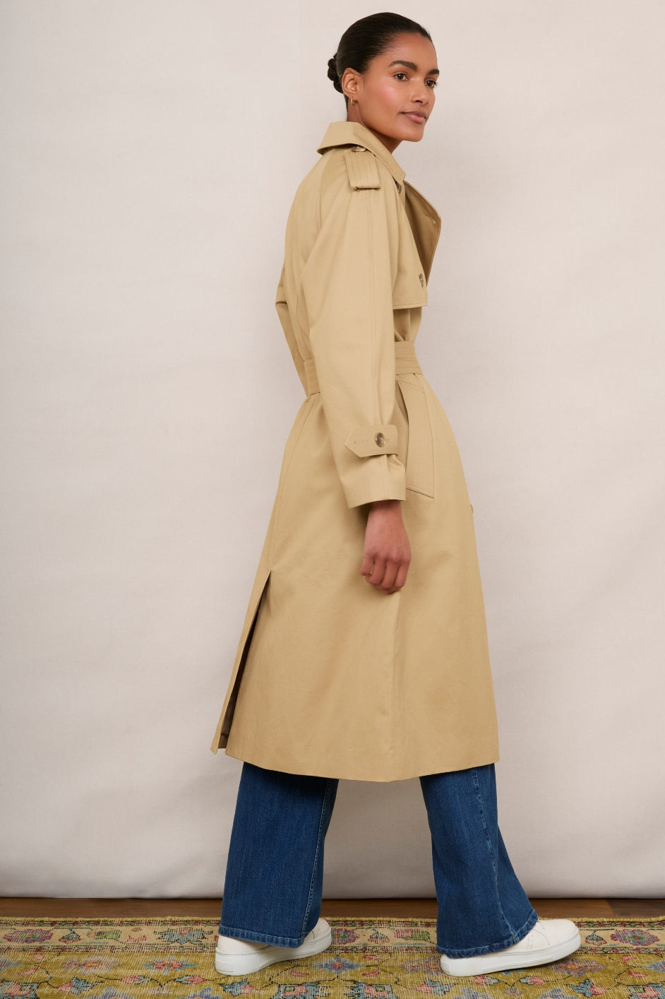 Trinny Trench Coat - Beige