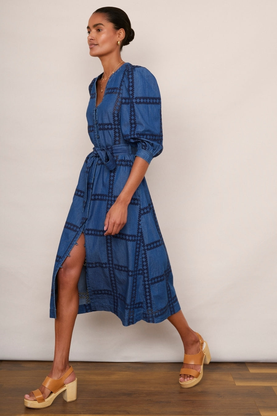 Verity Dress - Denim