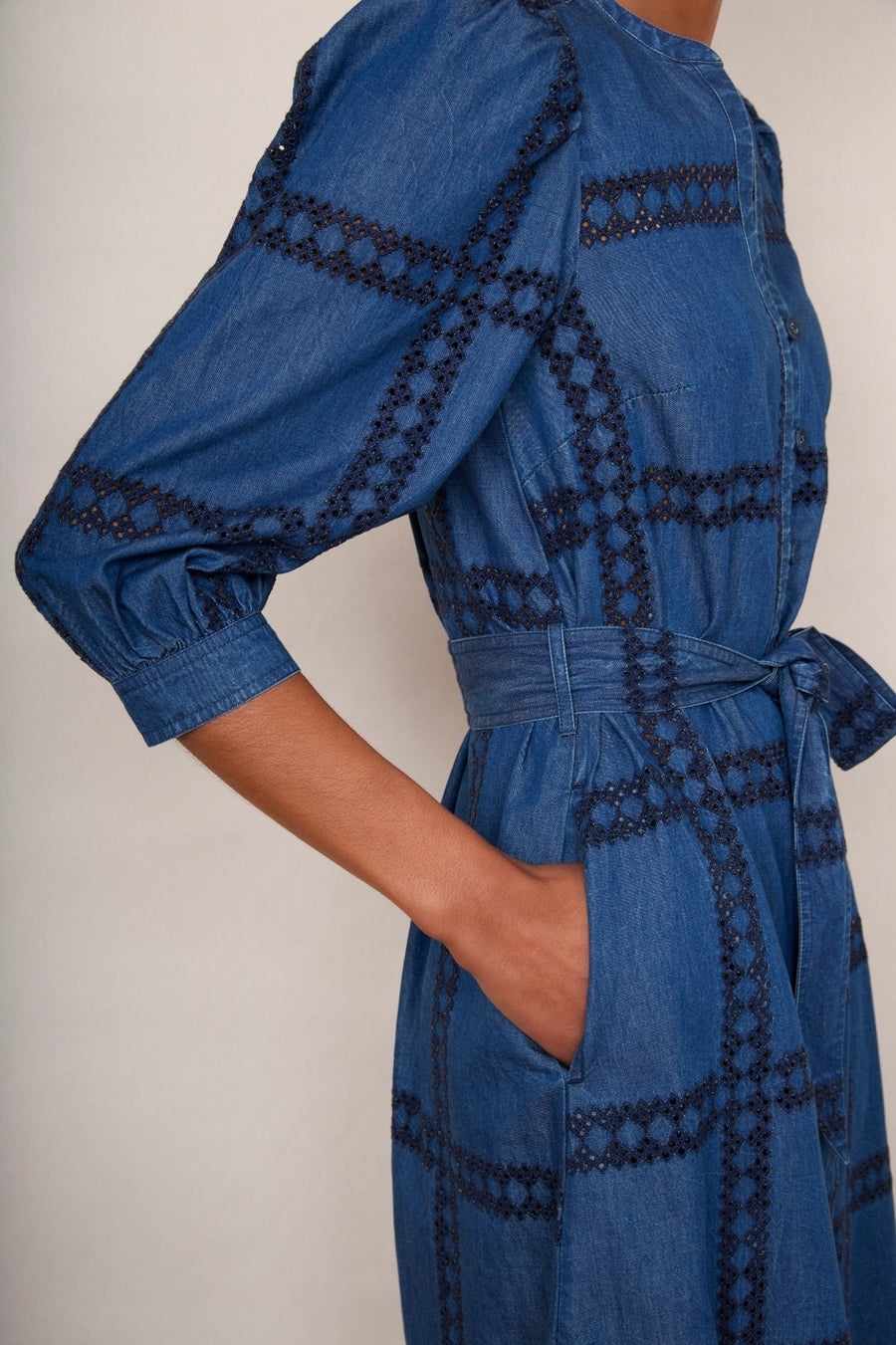 Verity Dress - Denim