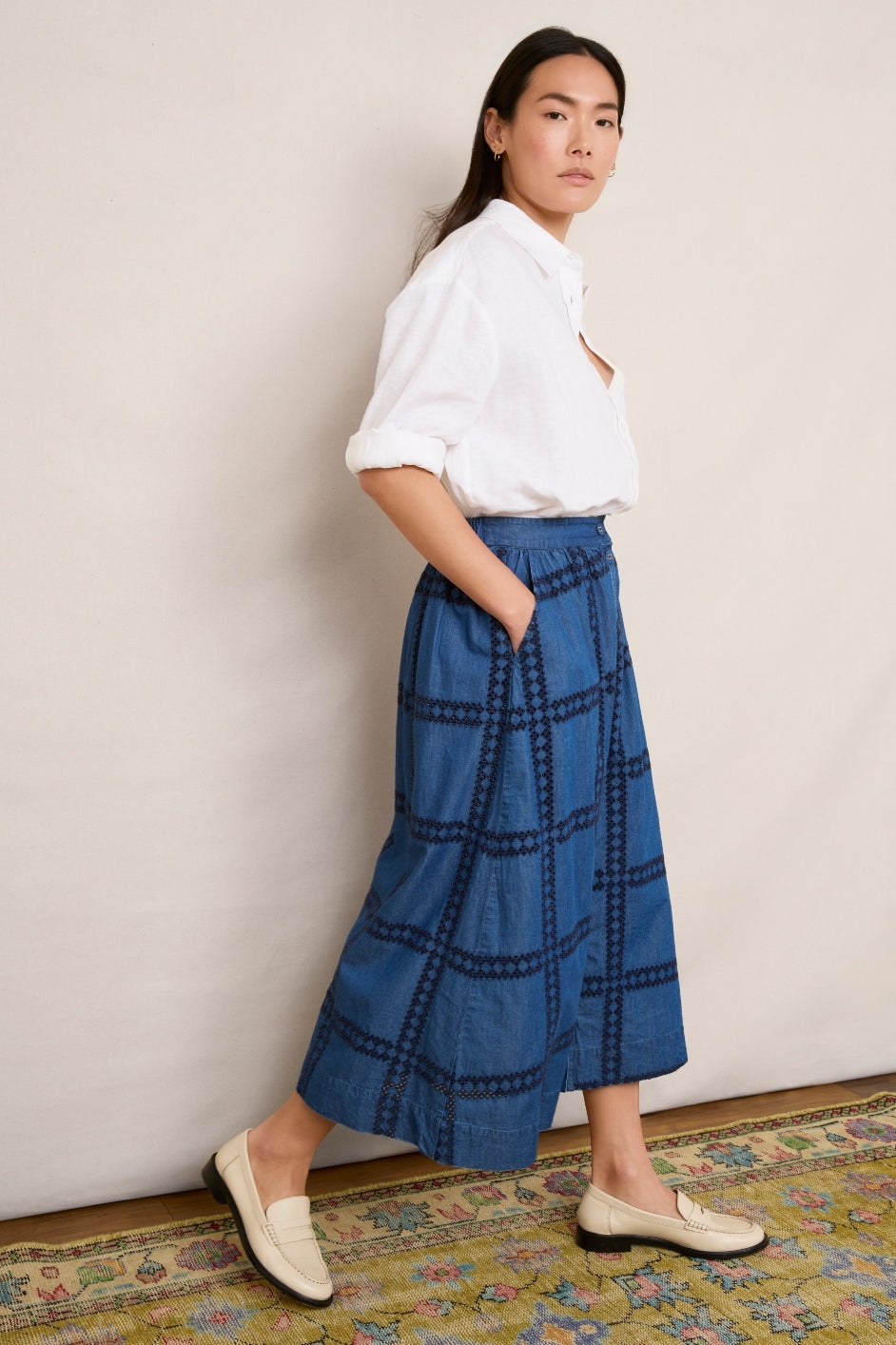 Verity Skirt - Denim