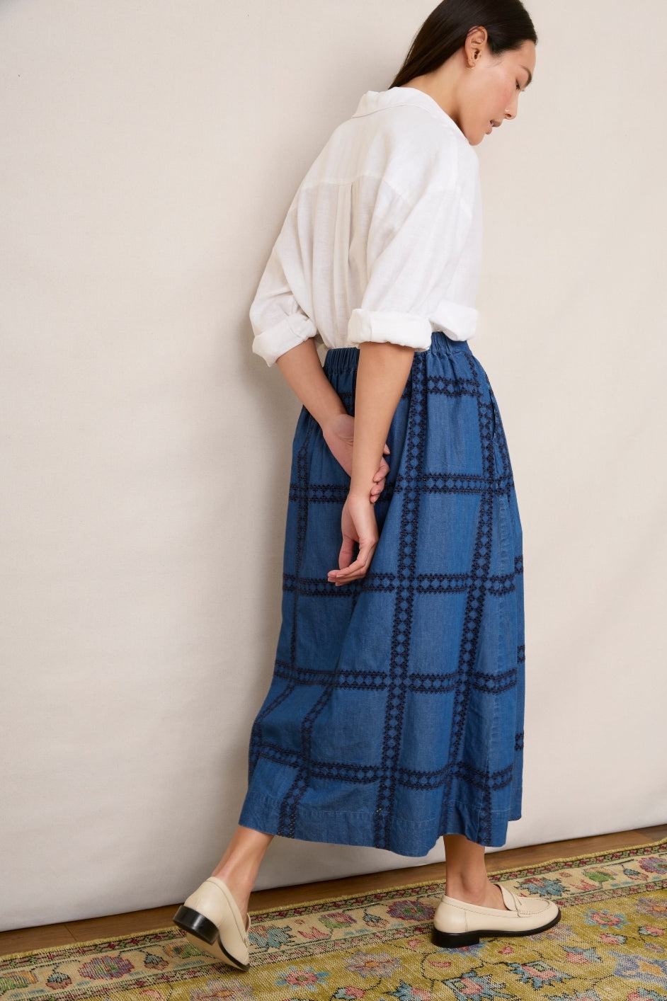 Verity Skirt - Denim