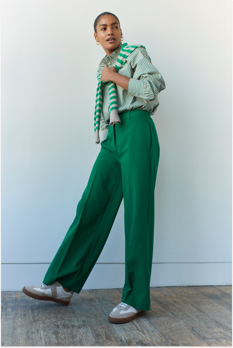 Coco Trouser - Jade Green