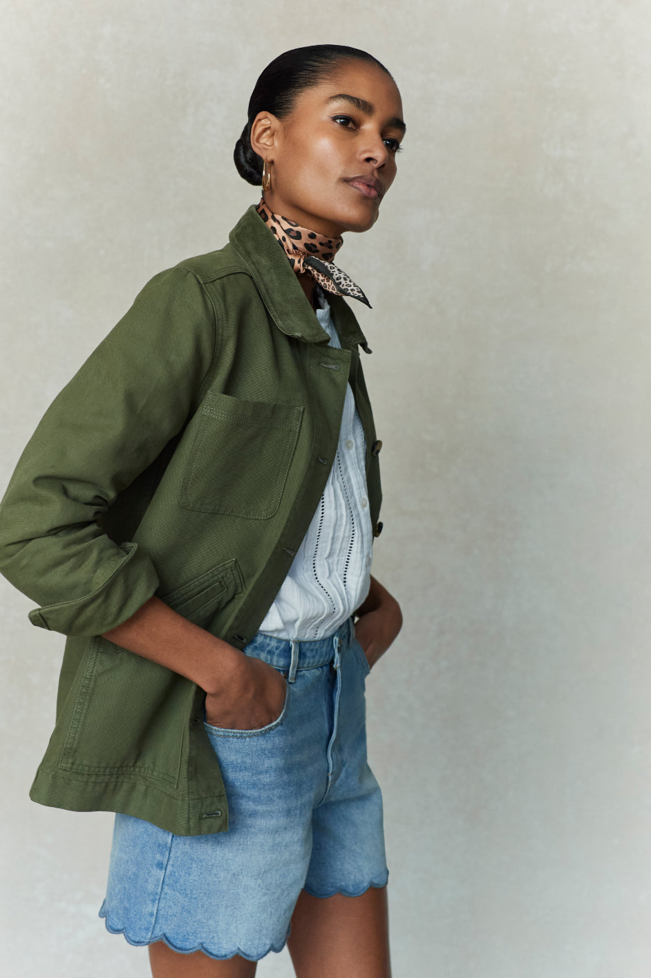 Beau Jacket - Moss Green