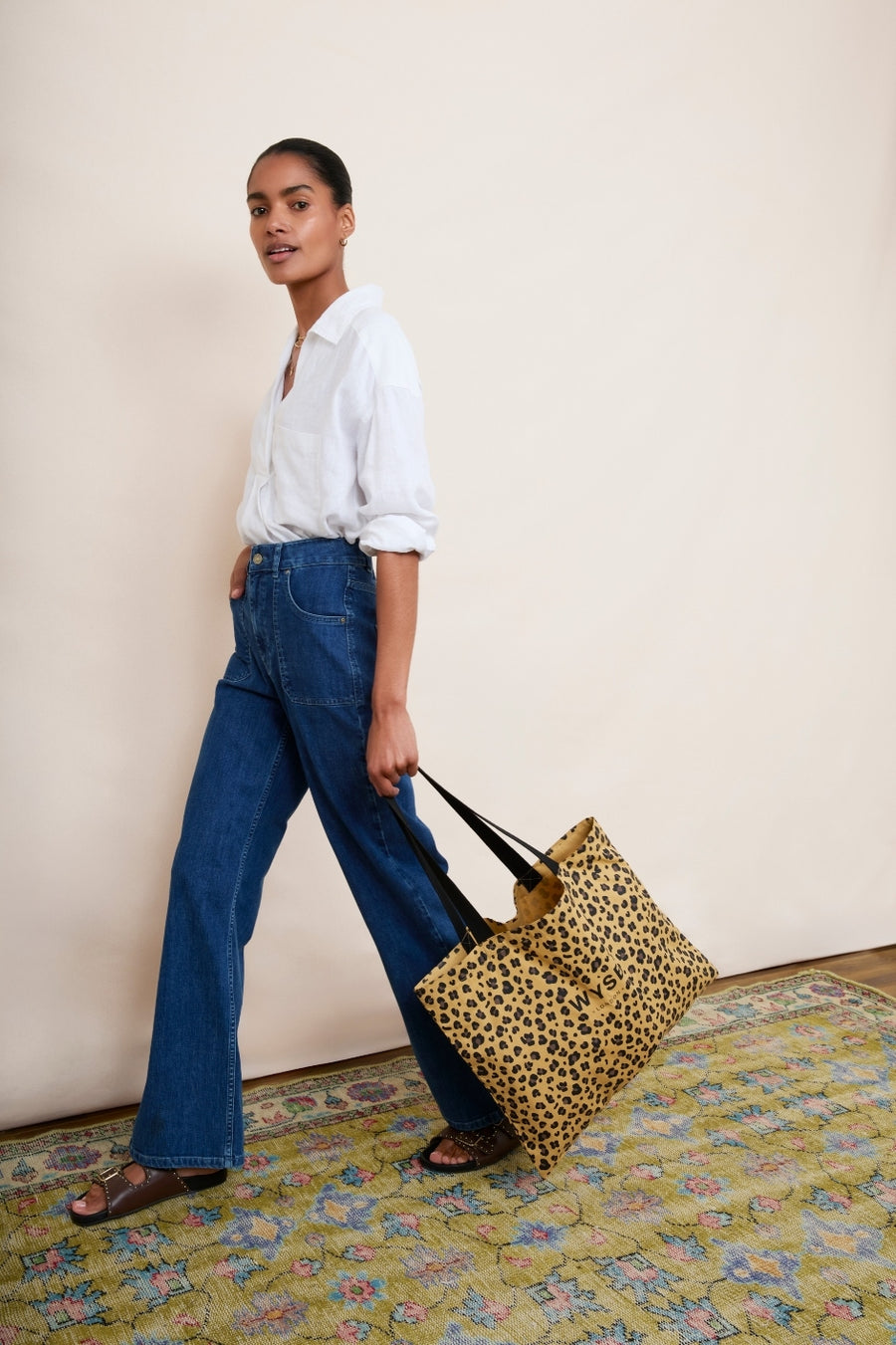 Wyse Tote Bag - Leopard