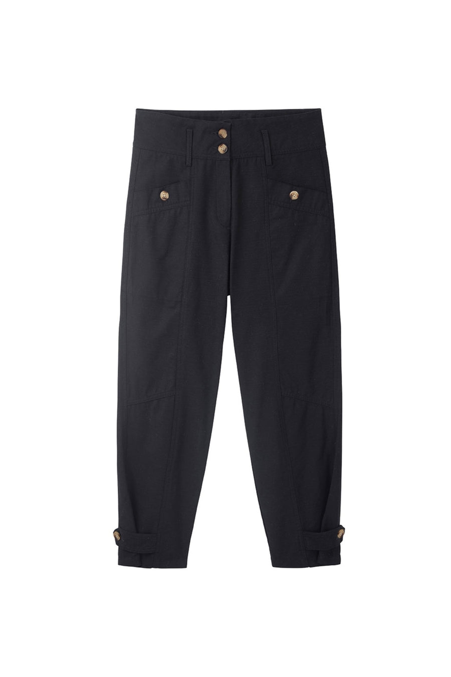 Carly Cargo Trouser - Black