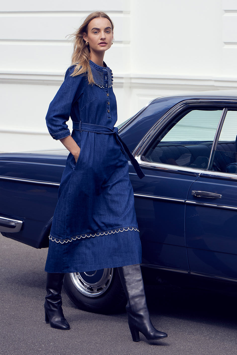 Paige best sale denim dress