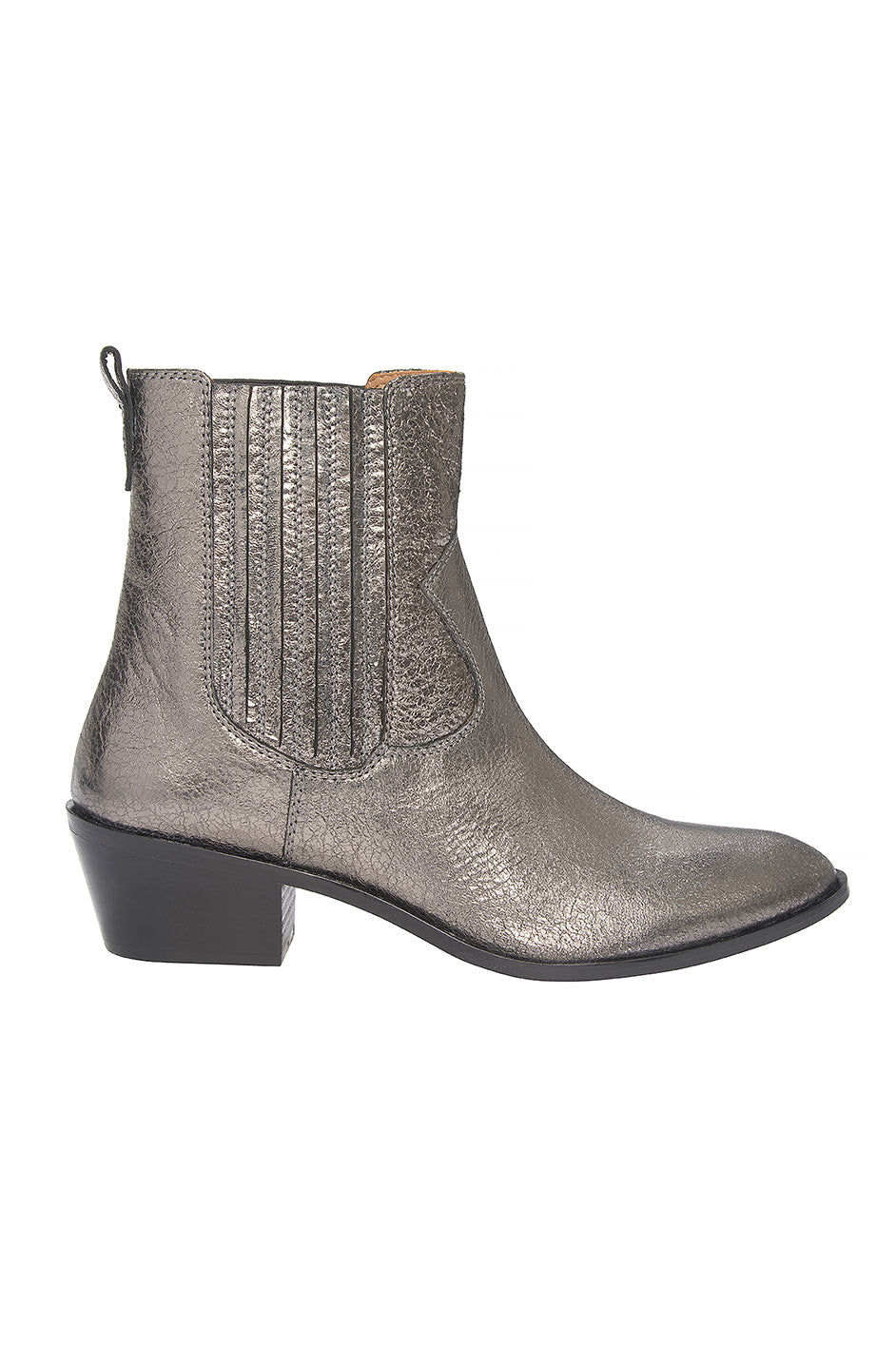 Sandie Western Ankle Boots Silver Up To 70 Off in Our Winter