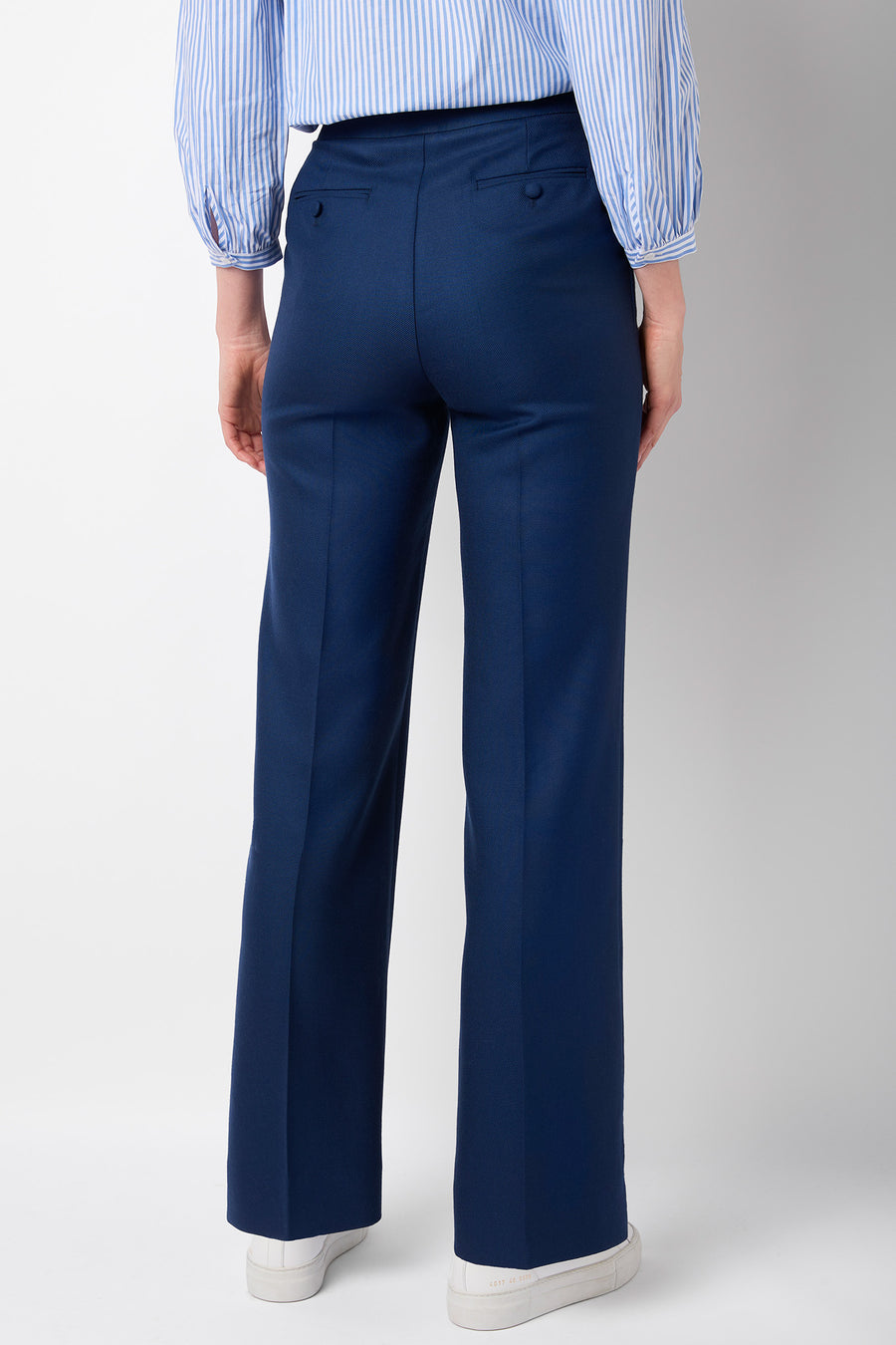 Elodie Tailored Trouser - French Navy