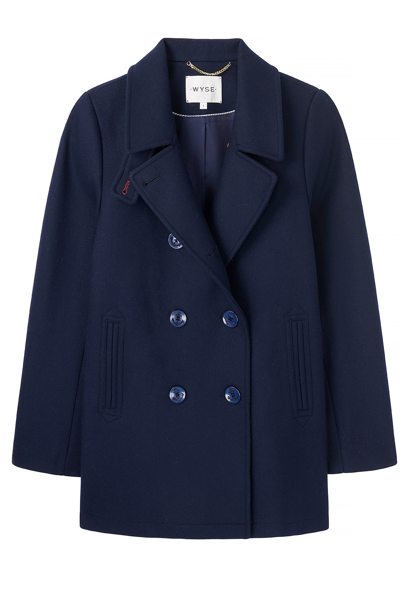 Philippa Pea Coat - Midnight