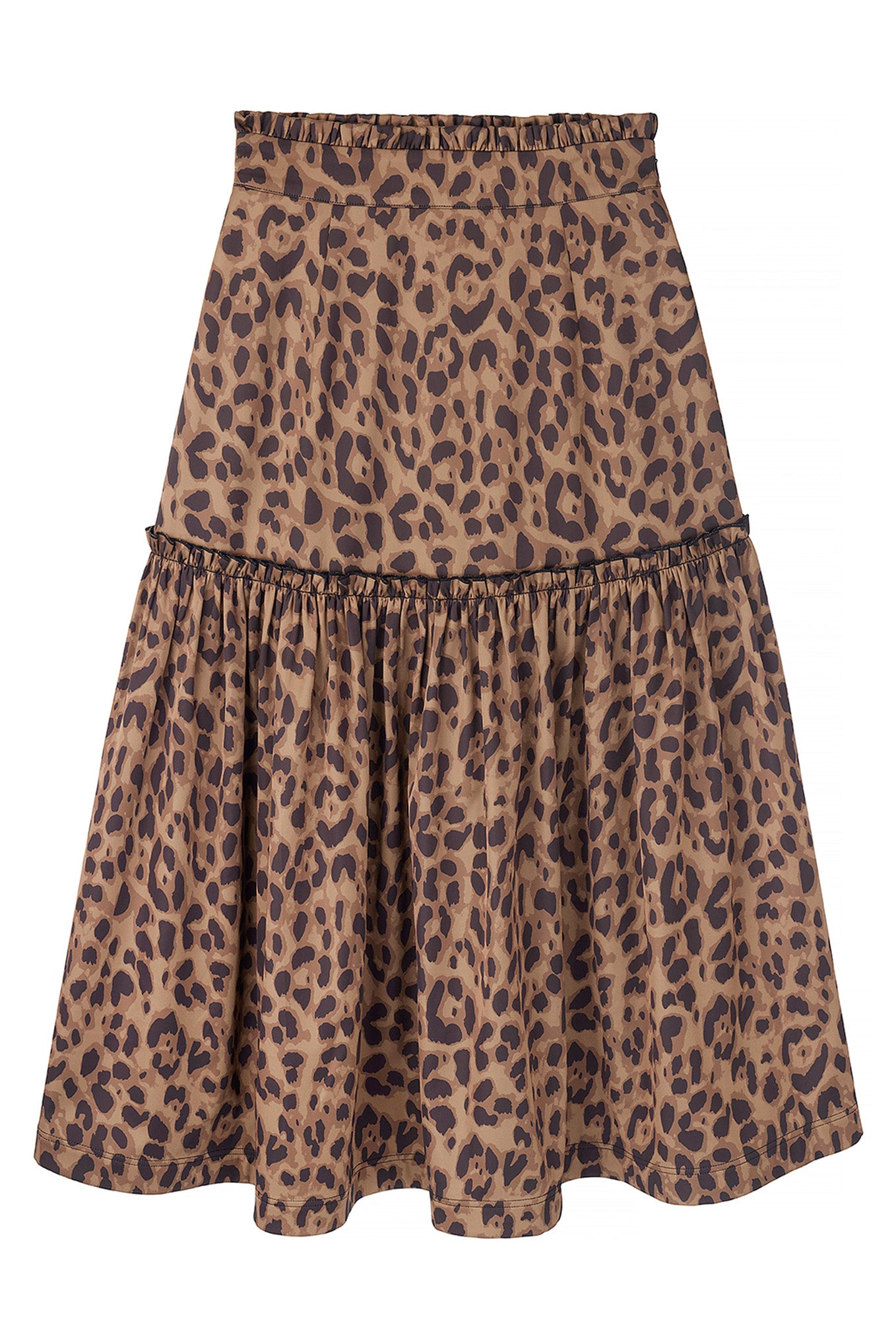 Saskia Leopard Print Skirt - Leopard