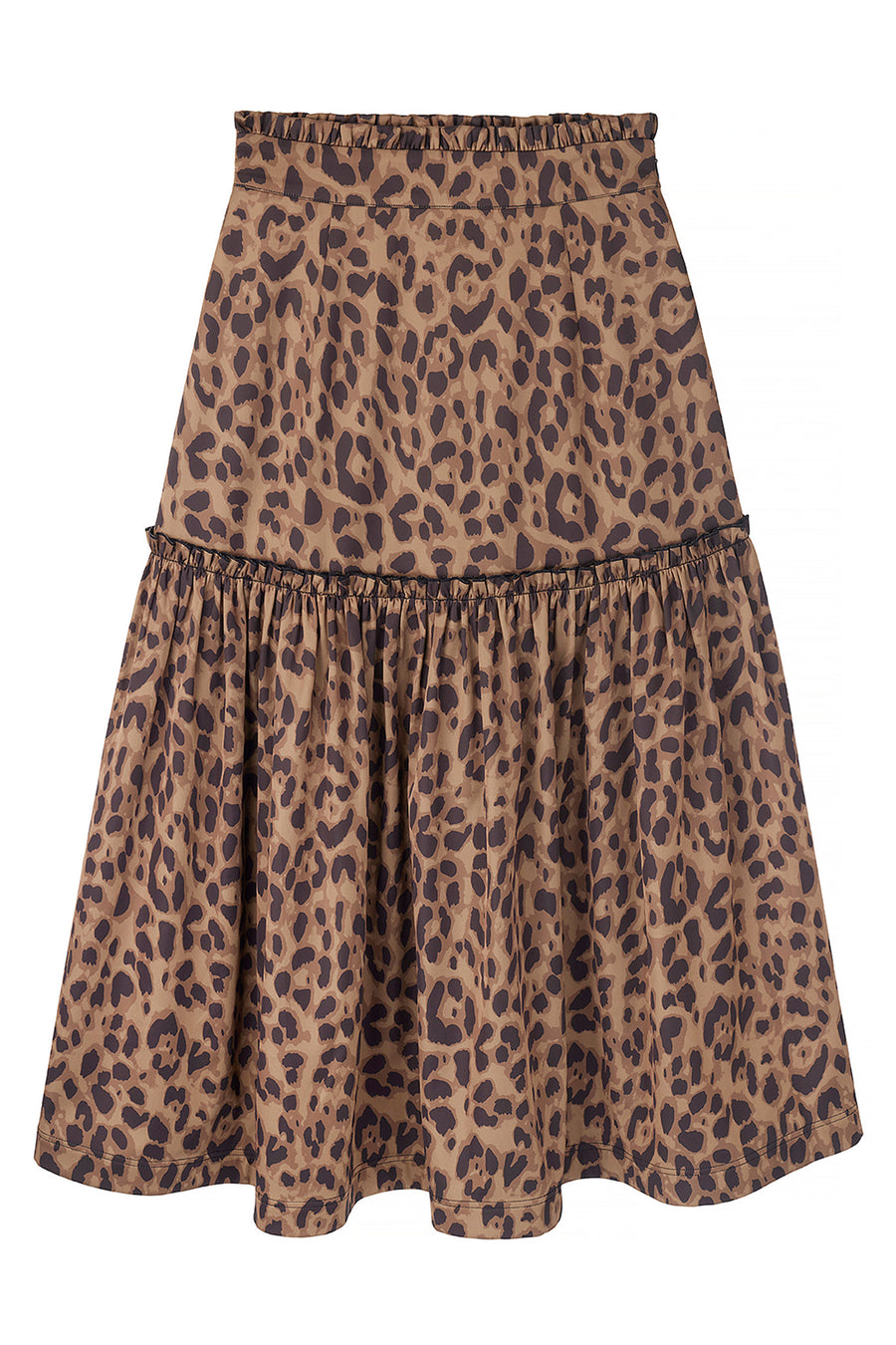 Saskia Leopard Print Skirt - Leopard