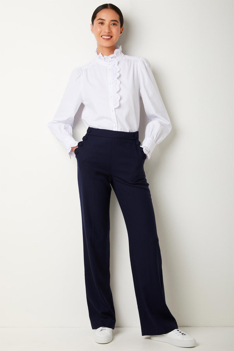 EF x Wyse Tailored Suit Trouser - Rose Pink
