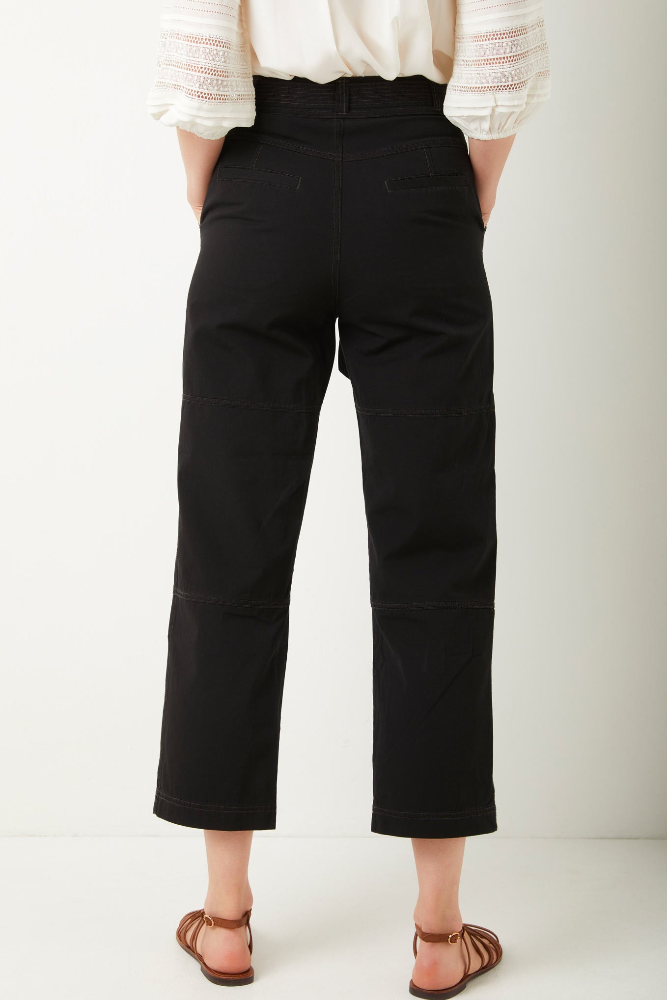Trousers | Utility Tie Waist Formal Trouser | Dorothy Perkins