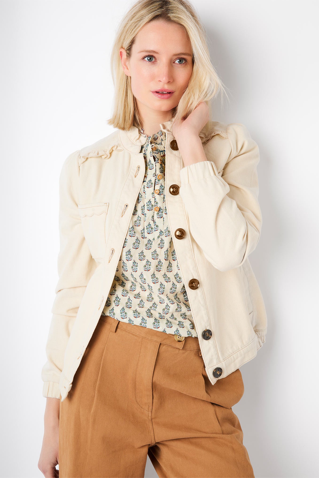 Free people best sale eisenhower denim jacket