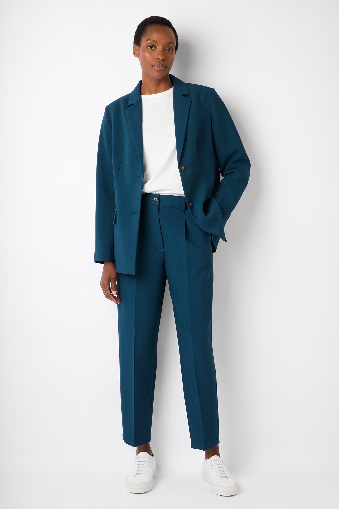Martina Blue Grotto Trousers – chaser