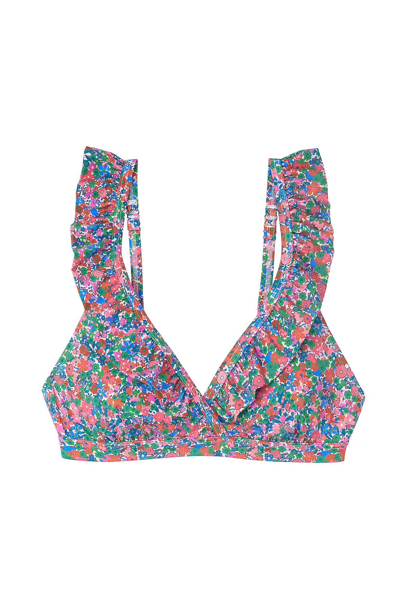 Fleury Bikini Top - Pink Multi